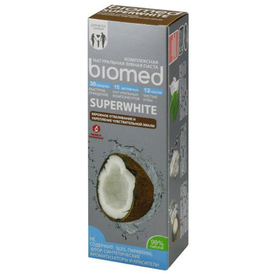 Зубна паста Biomed (Біомед) Superwhite / Супервайт 100г